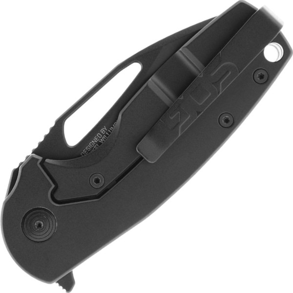 Нож SOG x Mikkel Collaboration Stout Black