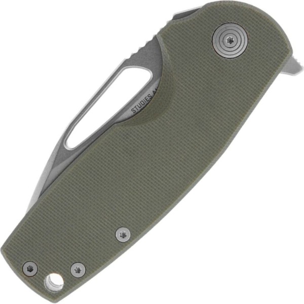 Нож SOG x Mikkel Collaboration Stout Green/Silver