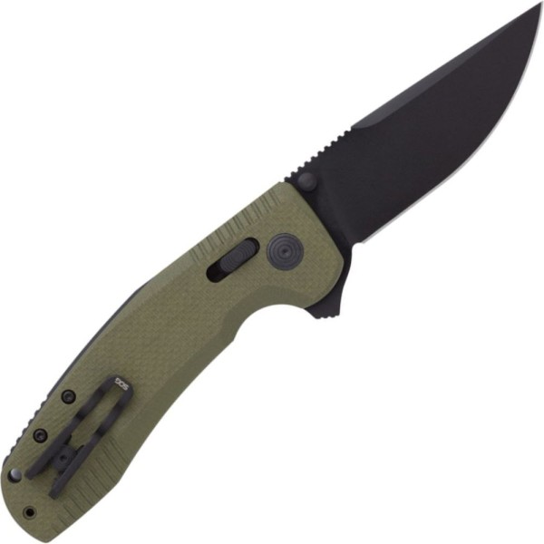 Нож SOG-TAC XR (OD Green/Straight Edge)
