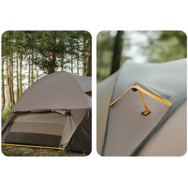 Палатка шестиместная Naturehike, KOTA 6, CNK2450WS031, 75D, светло-коричневая