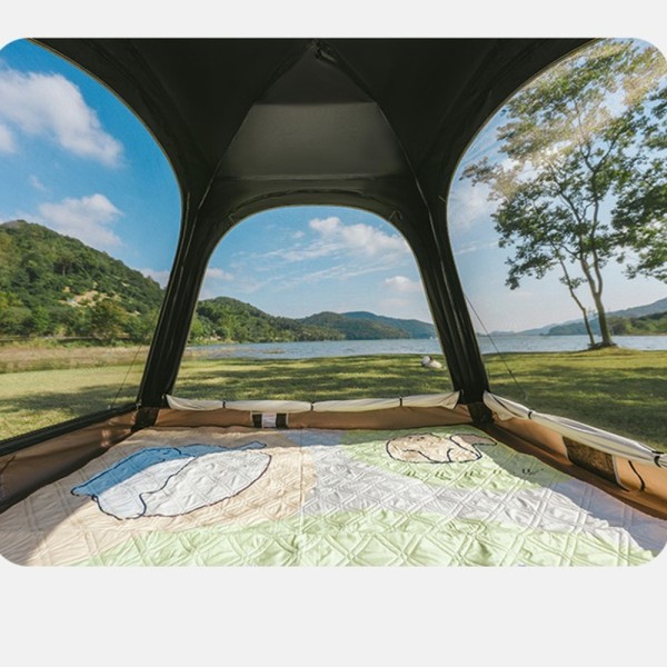 Палатка четырехместная автоматическая Naturehike Ango CNK2550WS010, серая