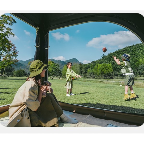 Палатка четырехместная автоматическая Naturehike Ango CNK2550WS010, серая