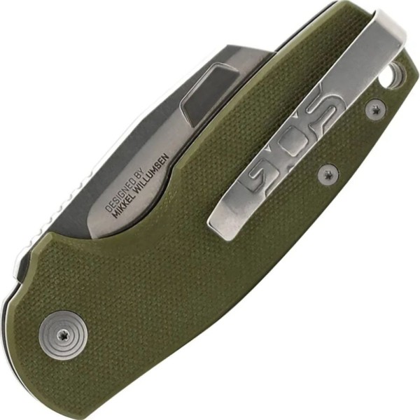 Нож SOG Stout SJ (Cleaver/OD Green/Stonewash)	