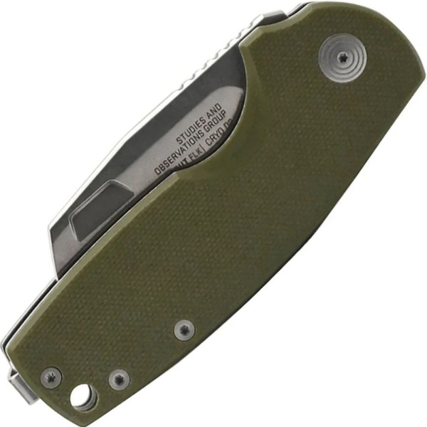 Нож SOG Stout SJ (Cleaver/OD Green/Stonewash)	