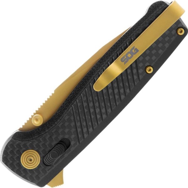 Нож SOG Terminus XR LTE (Carbon/Gold)