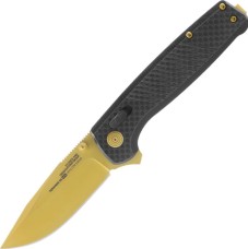 Ніж SOG Terminus XR LTE (Carbon/Gold)