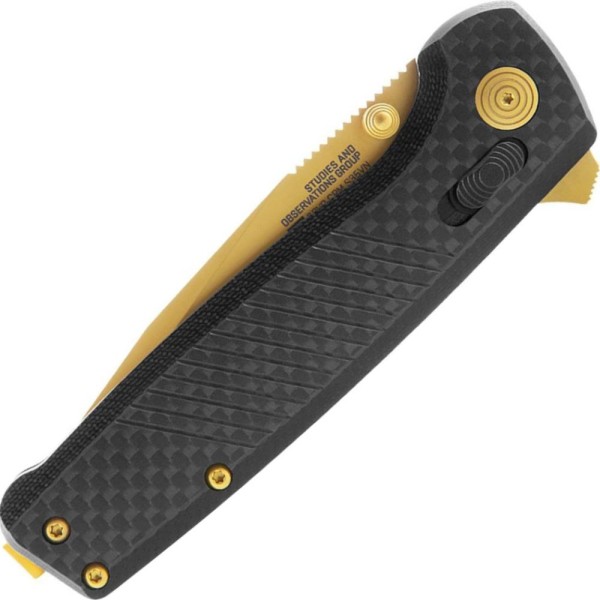 Нож SOG Terminus XR LTE (Carbon/Gold)