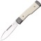 Ніж Fox Gunstock, bison Micarta + titanium White