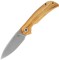 Нож Fox Paradigma Zebra wood Brown