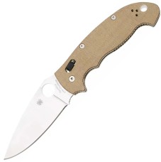 Ніж Spyderco Manix 2 XL Canvas Micarta, Brown