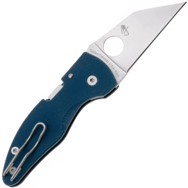 Нож Spyderco Microjimbo Sprint Run, cobalt blue