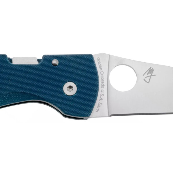 Нож Spyderco Microjimbo Sprint Run, cobalt blue