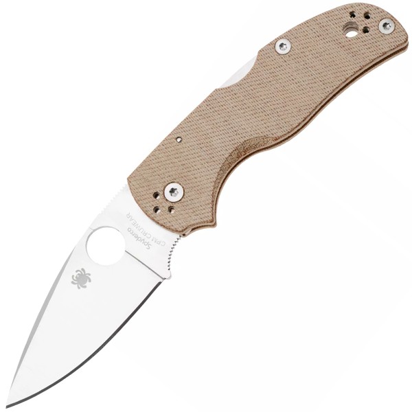 Нож Spyderco Native 5 Brown Canvas Micarta