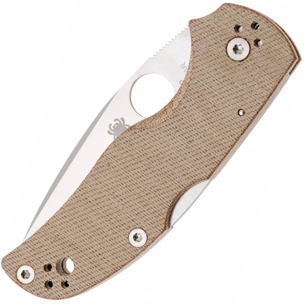 Нож Spyderco Native 5 Brown Canvas Micarta