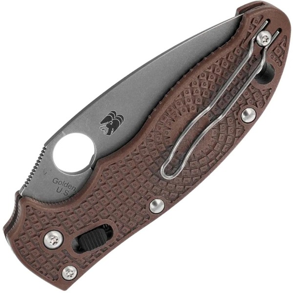Нож Spyderco Manix 2 Lightweight Brown