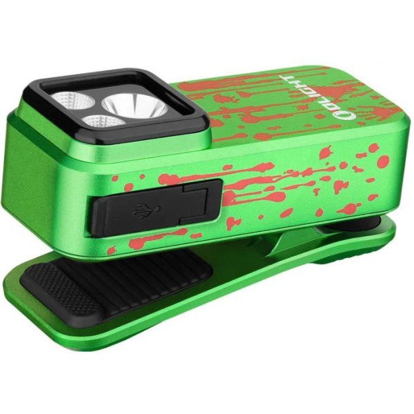 Ліхтар Olight Oclip Pro Zombie green