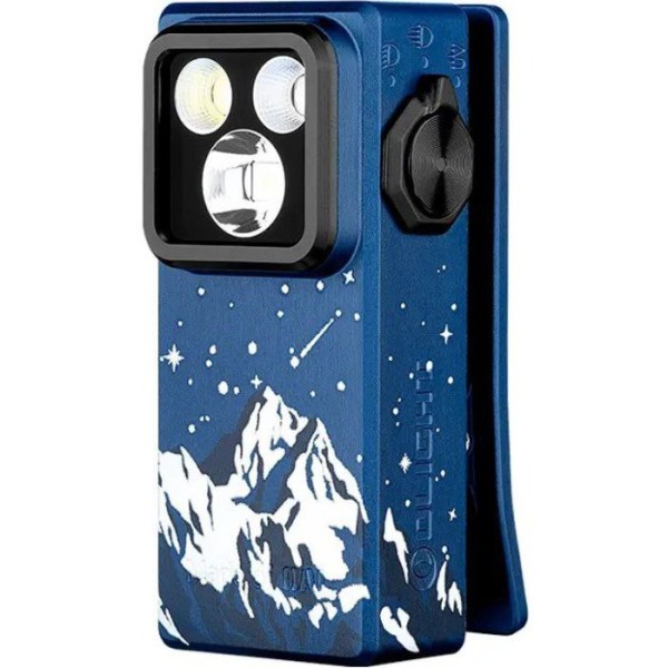 Фонарь Olight Oclip Ultra Snowy summit