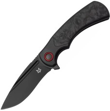 Нож Fox 40° Anniversary Knife, marble carbon Black