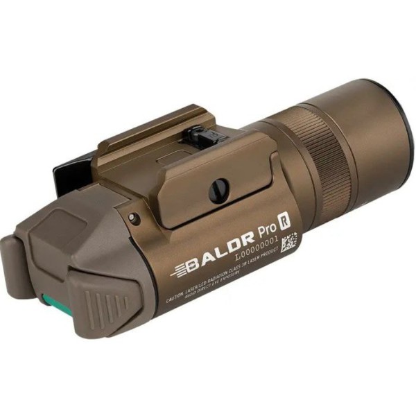 Фонарь Olight Baldr Pro R Green Laser Desert Tan