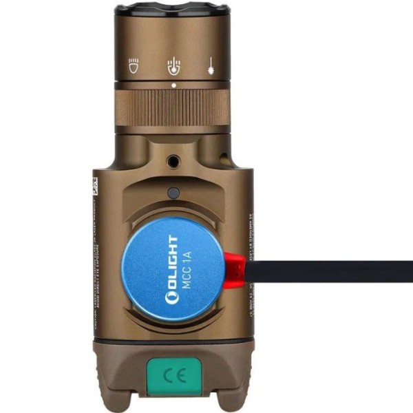 Фонарь Olight Baldr Pro R Green Laser Desert Tan