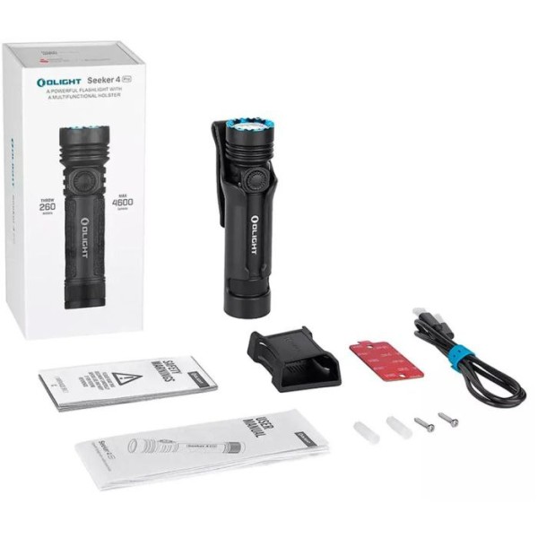 Фонарь Olight Seeker 4 Pro Neutral White Black