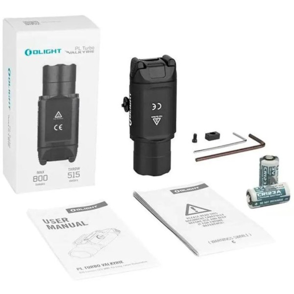 Фонарь Olight PL Turbo Valkyrie Black