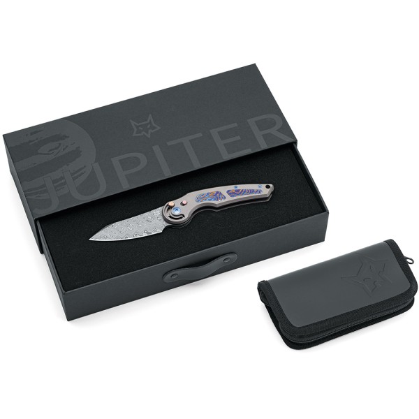 Ніж Fox Jupiter Titanium blue/grey