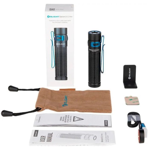 Ліхтар Olight Baton 3 Pro Max, NW Black