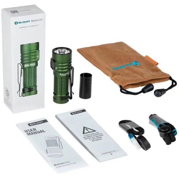 Ліхтар Olight Baton Turbo OD Green