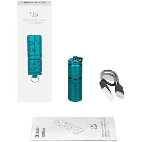 Фонарь-брелок Olight i16 Blue