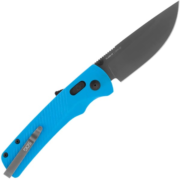 Нож SOG Flash AT, Civic cyan