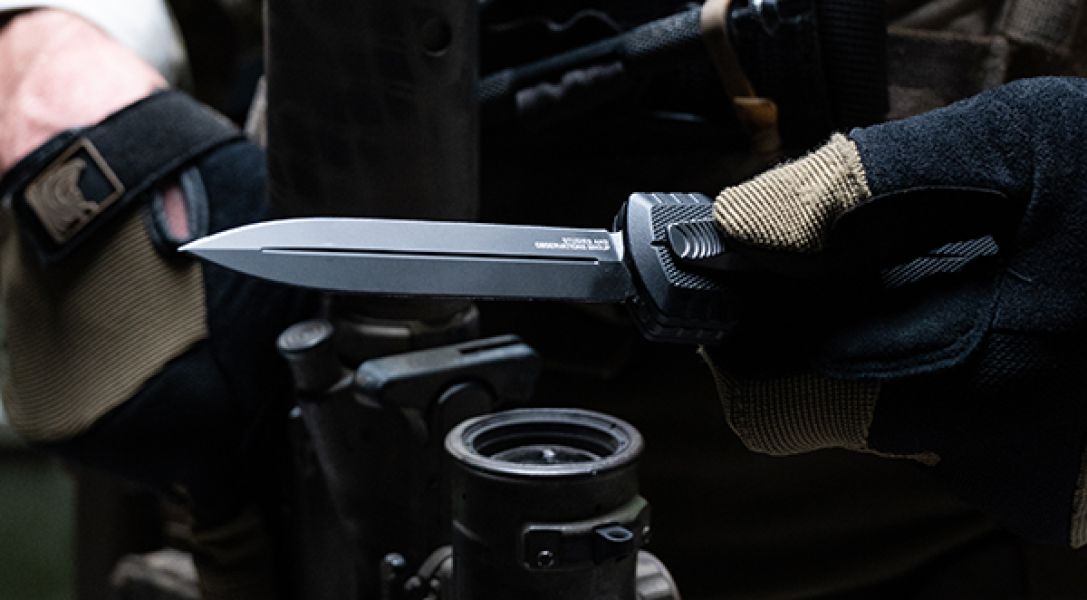 Нож SOG Pentagon OTF blk/blk