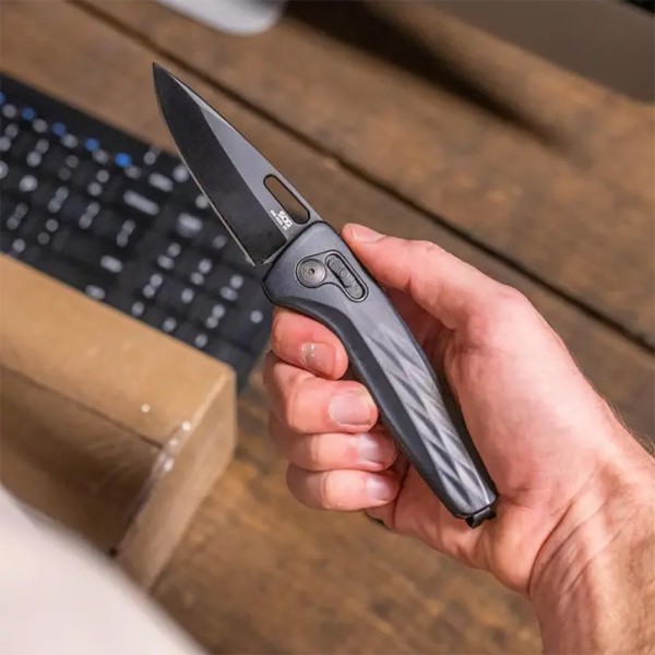 Нож SOG One-Zero XR Black Blade, Black