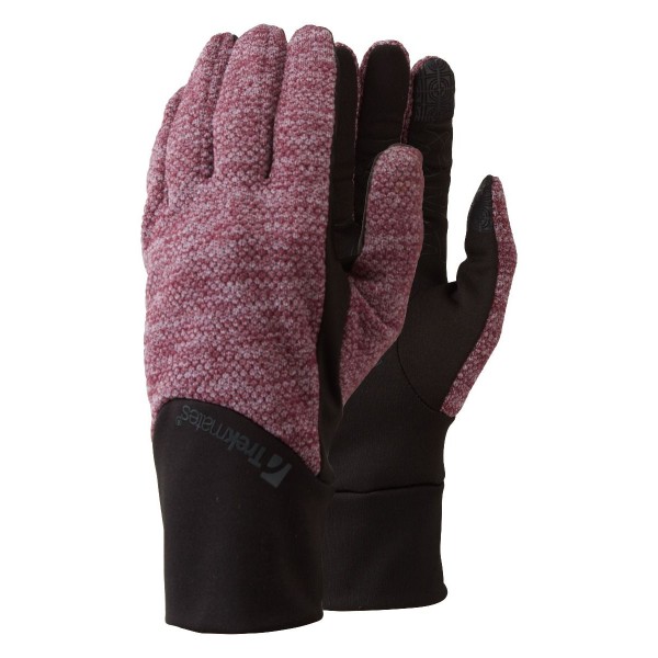 Перчатки Trekmates Harland Glove TM-006305 aubergine L фиолетовый/черный