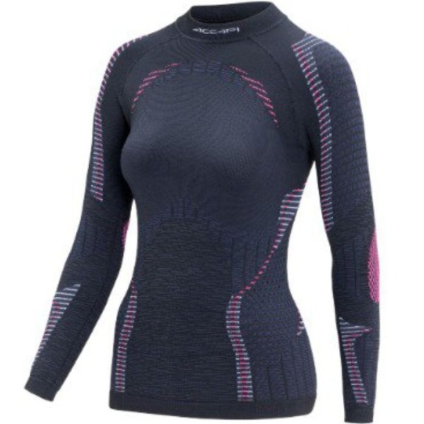 Термофутболка Accapi Ergoracing 2025 Black/Fuchsia XS/S