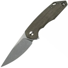 Нож GiantMouse ACE Corta - Green Canvas Micarta