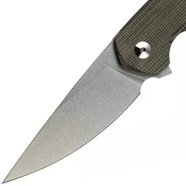 Нож GiantMouse ACE Corta - Green Canvas Micarta