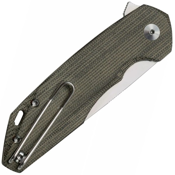 Нож GiantMouse ACE Corta - Green Canvas Micarta