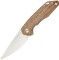 Нож GiantMouse ACE Corta - Natural Canvas Micarta Brown