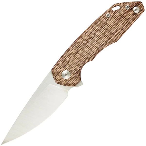 Нож GiantMouse ACE Corta - Natural Canvas Micarta Brown