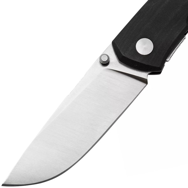 Нож GiantMouse ACE Iona V2 - Black Linen Micarta