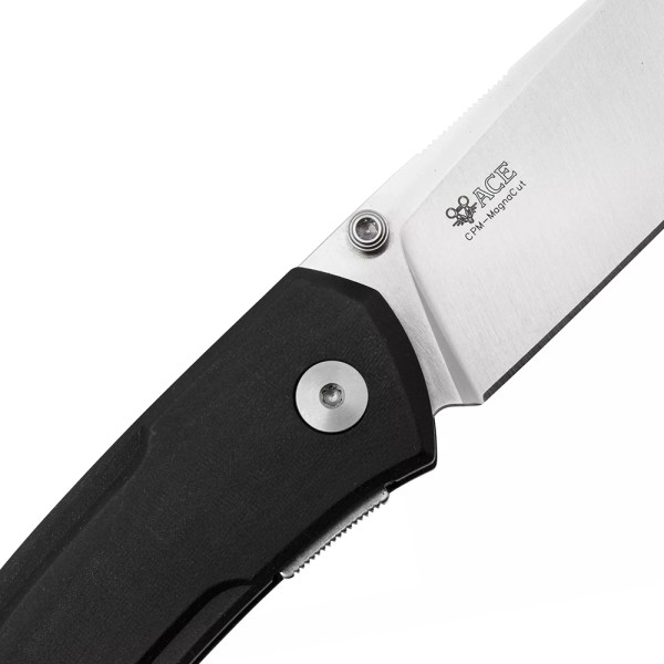 Нож GiantMouse ACE Iona V2 - Black Linen Micarta