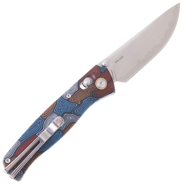 Нож SRM Medal 255L-GQ2, Laminated, разноцветньій G-10