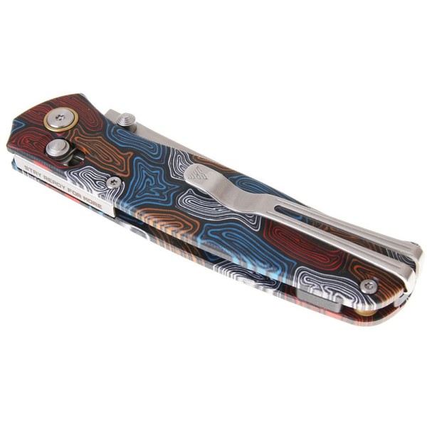 Нож SRM Medal 255L-GQ2, Laminated, разноцветньій G-10