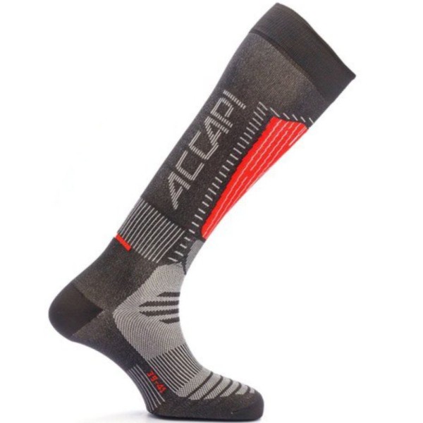 Носки Accapi Ski Touch Black/Red 42-44