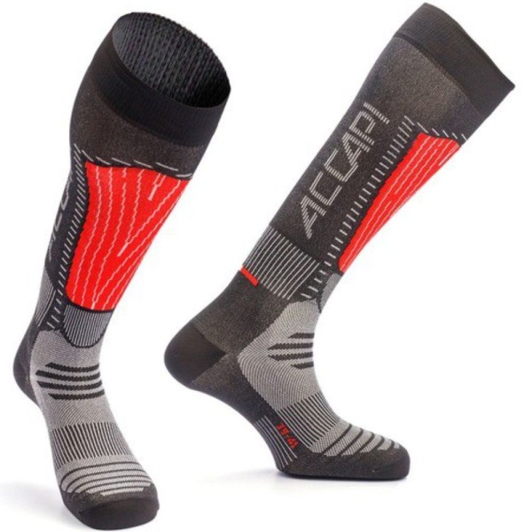 Носки Accapi Ski Touch Black/Red 42-44