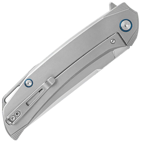 Нож SRM Asika, (9,9 см) 154CM/Titanium Серый