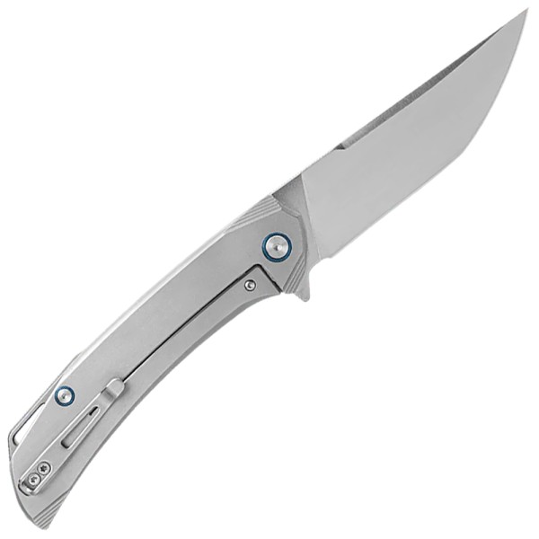 Нож SRM Asika, (9,9 см) 154CM/Titanium Серый