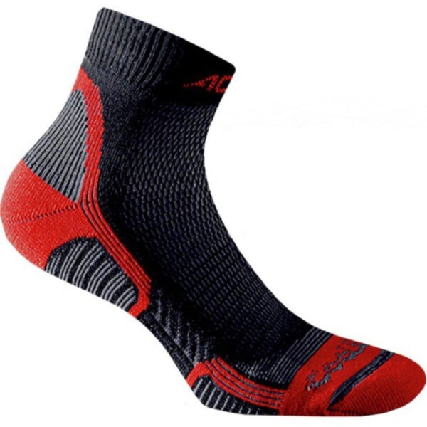 Носки Accapi Trekking Touch Quarter Black/Red 42-44
