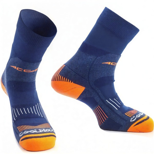 Носки Accapi Trekking Ultralight Quarter Navy/Orange 42-44